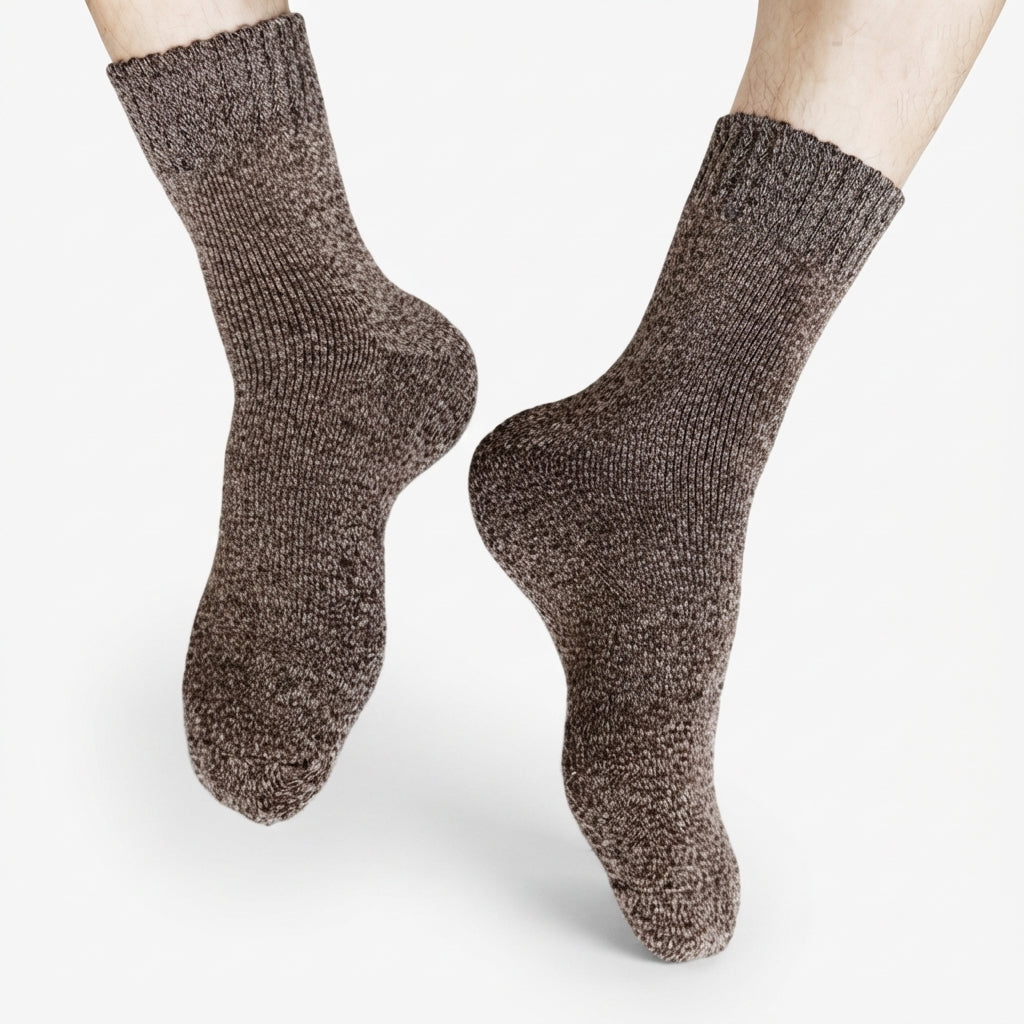 Bonnie | Women's Cozy Fleece-Lined Thick Knit Winter Crew Sock