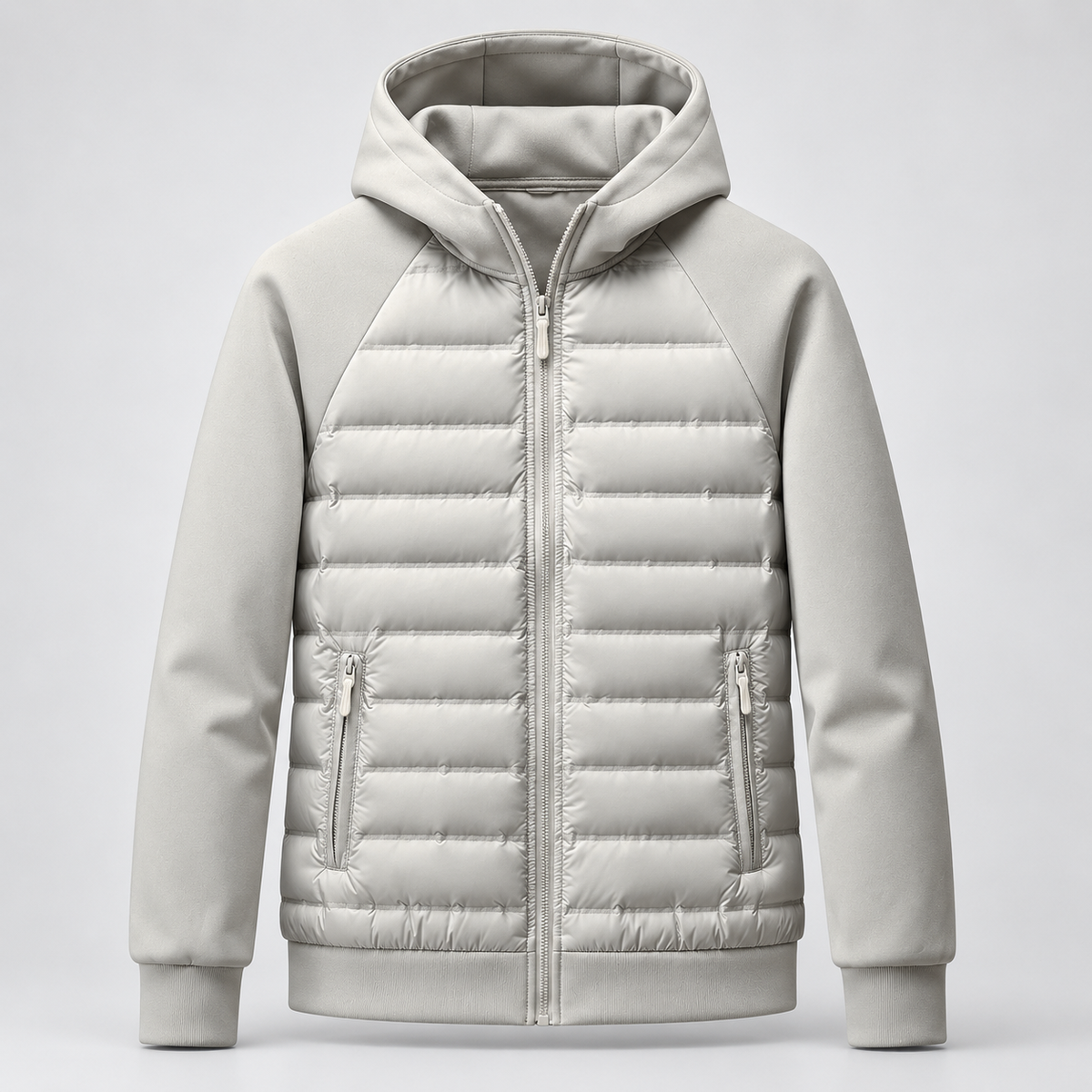 Carrick | Men's Quilted Hooded Puffer Hybrid Winter Jacket
