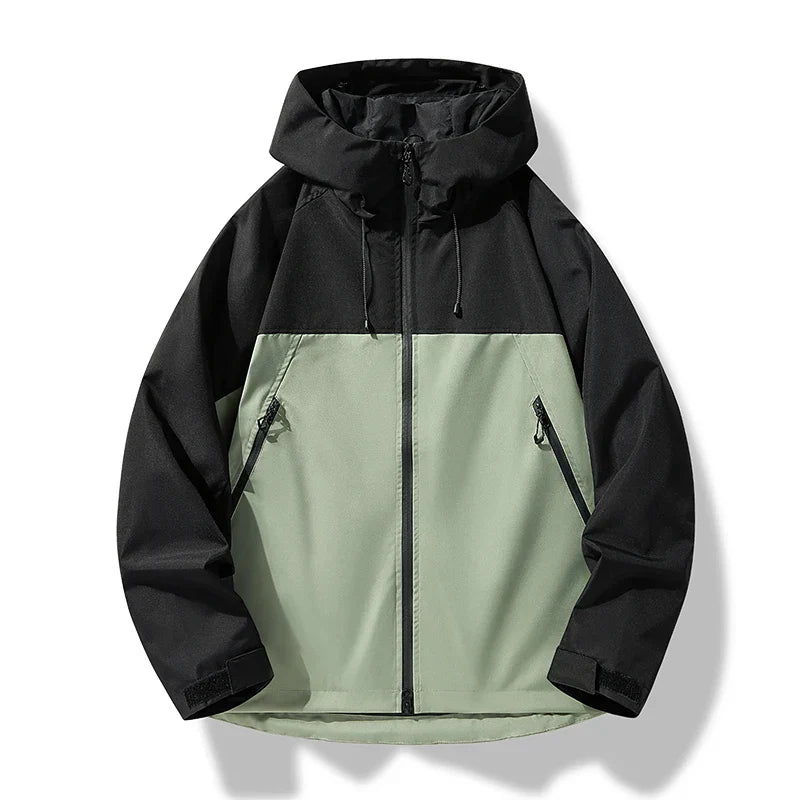 Duncan | Men's Waterproof Hooded Windbreaker Rain Jacket