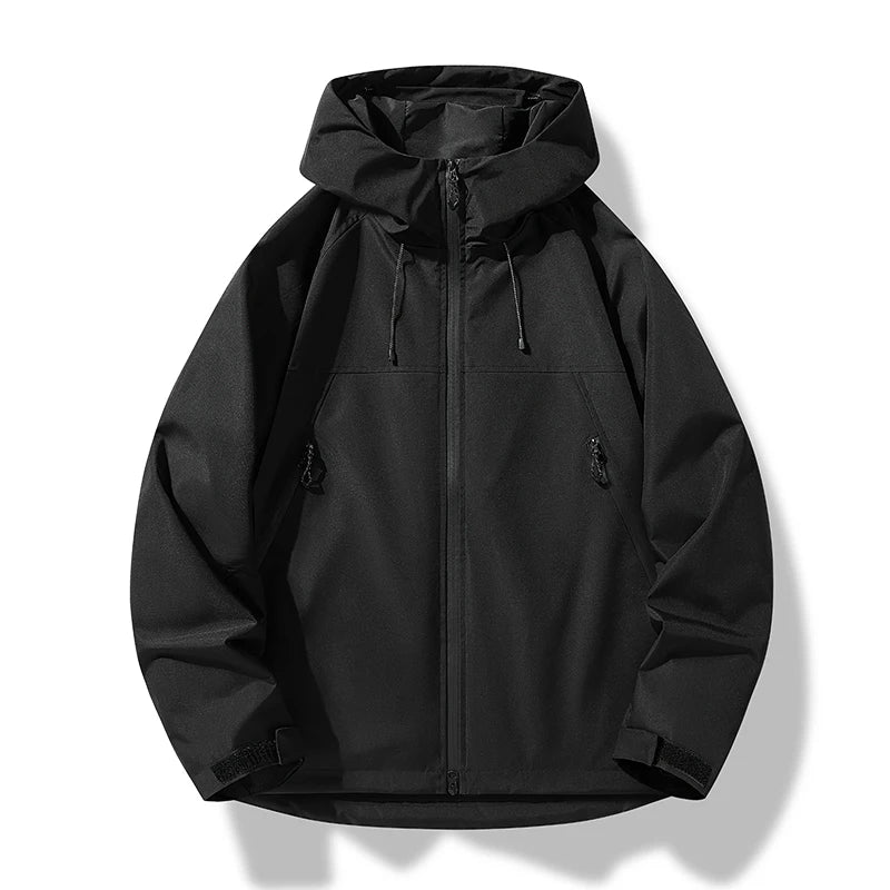 Duncan | Men's Waterproof Hooded Windbreaker Rain Jacket