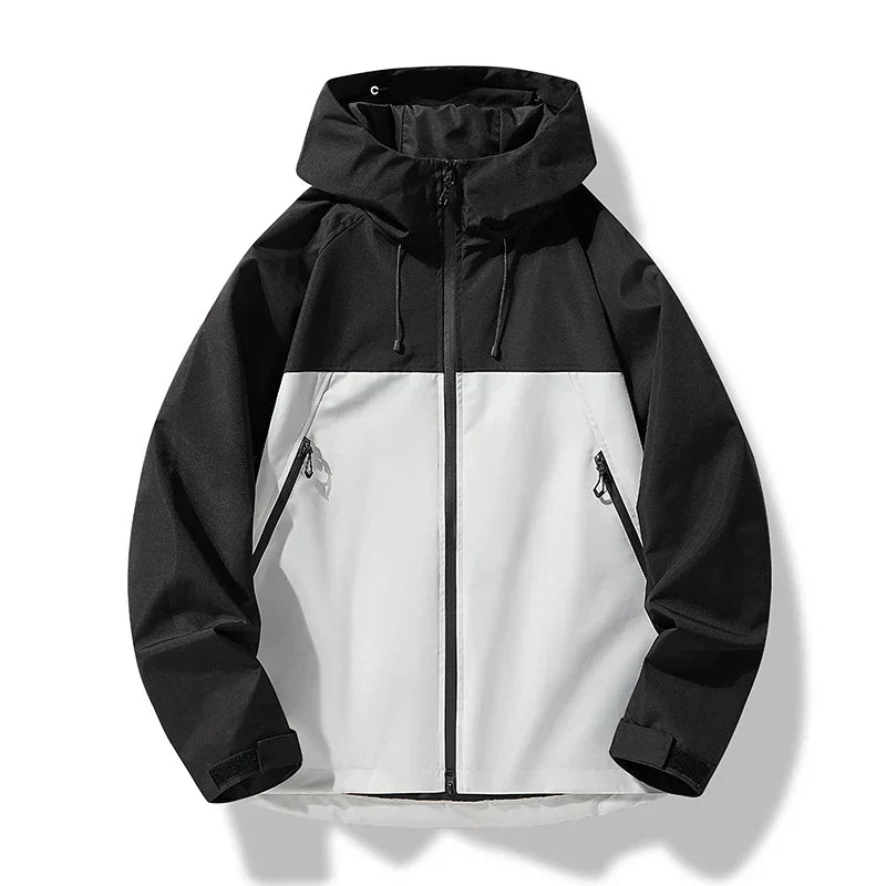 Duncan | Men's Waterproof Hooded Windbreaker Rain Jacket