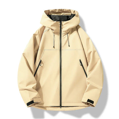 Duncan | Men's Waterproof Hooded Windbreaker Rain Jacket