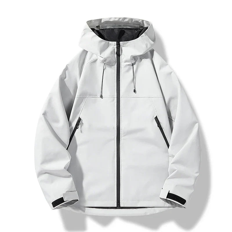 Duncan | Men's Waterproof Hooded Windbreaker Rain Jacket