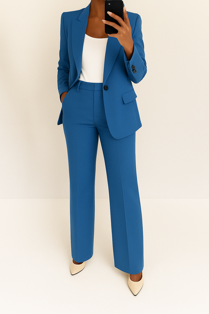 Adelaide | Women's Tailored Two-Piece Blazer and Pant Set