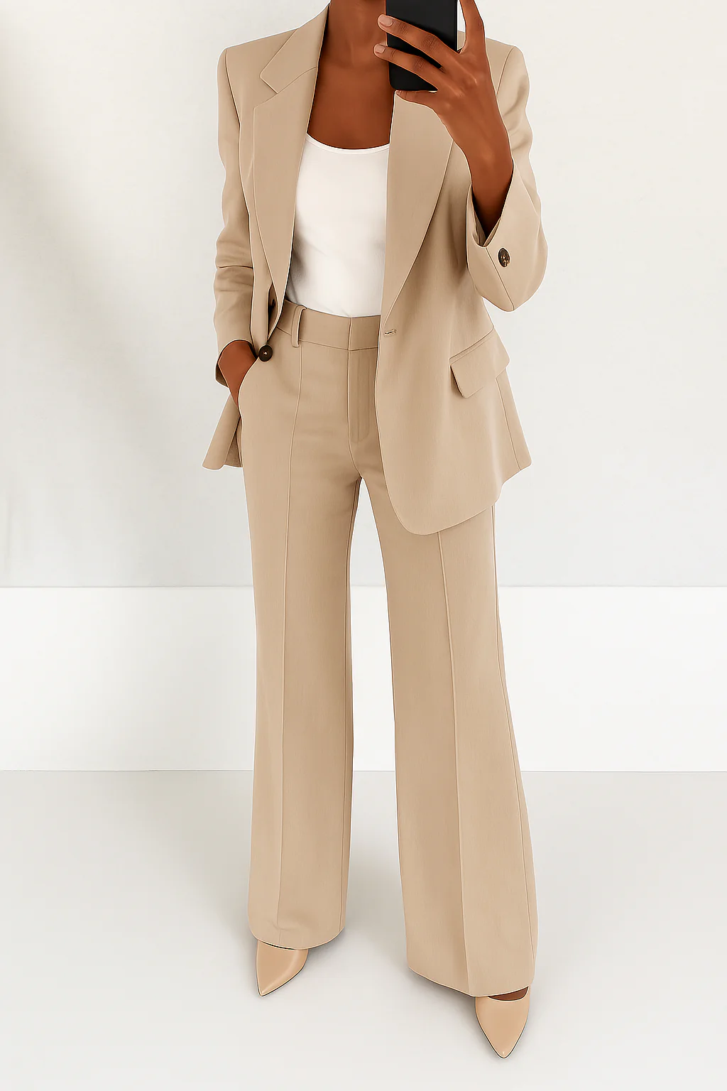 Adelaide | Women's Tailored Two-Piece Blazer and Pant Set