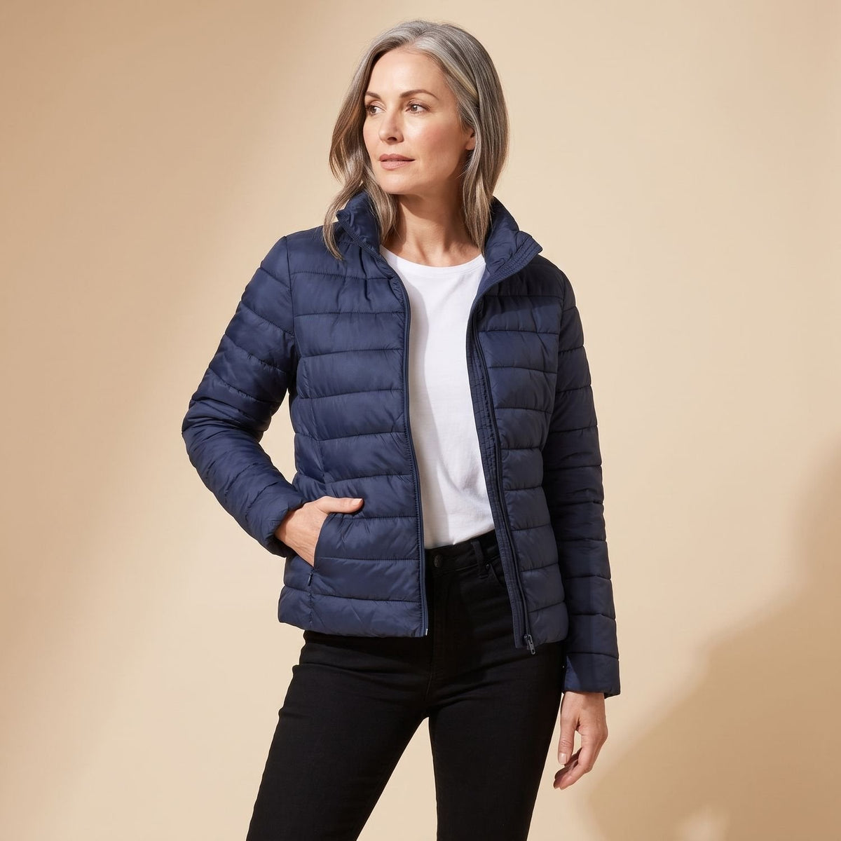 Carrie | Women's Hooded Winter Quilted Long Puffer Coat